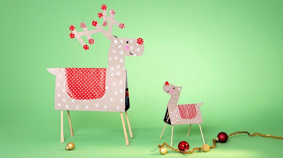 BJ PAP 706 bricolage renne des neiges MEA