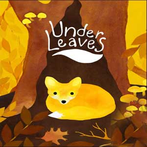 under leaves